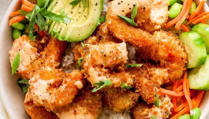Bang Bang Shrimp Rice Bowl