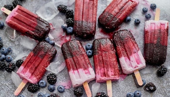 Blackberry Popsicles