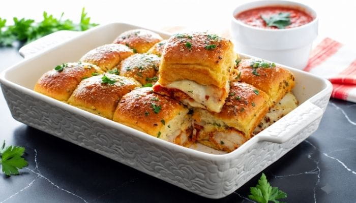 Chicken Parmesan Sliders