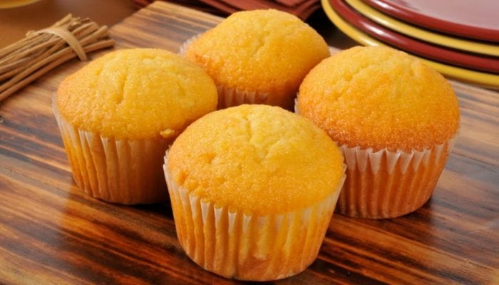 Cornbread Muffin Bites with Honey Butter