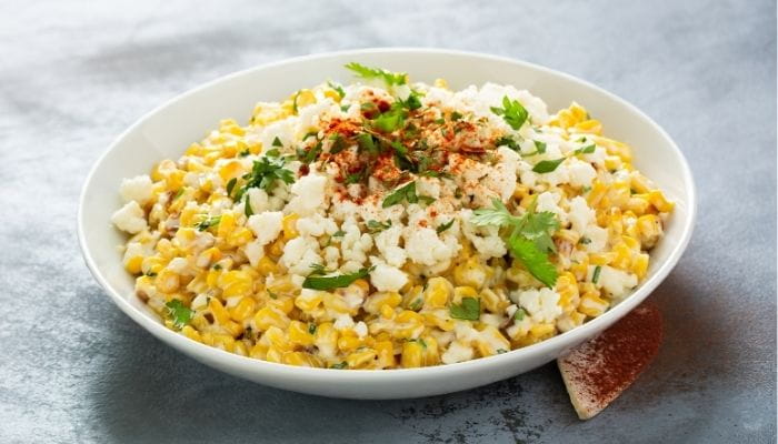 Creamy Elote Corn Dip