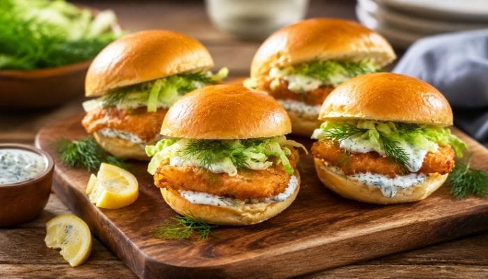 Crispy Fish Sliders