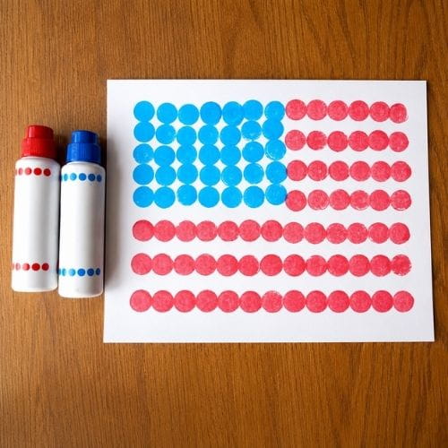 Dot Marker Flag Art