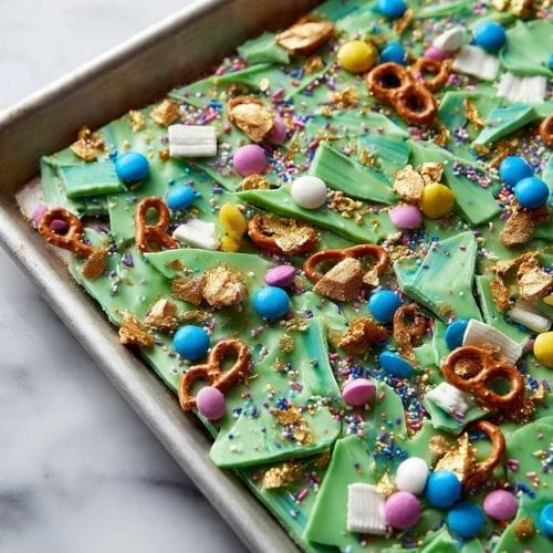 Green Chocolate Bark