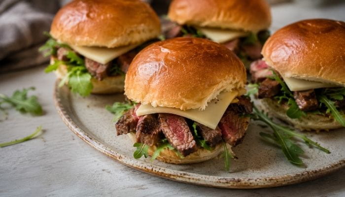 Grilled Steak Sliders