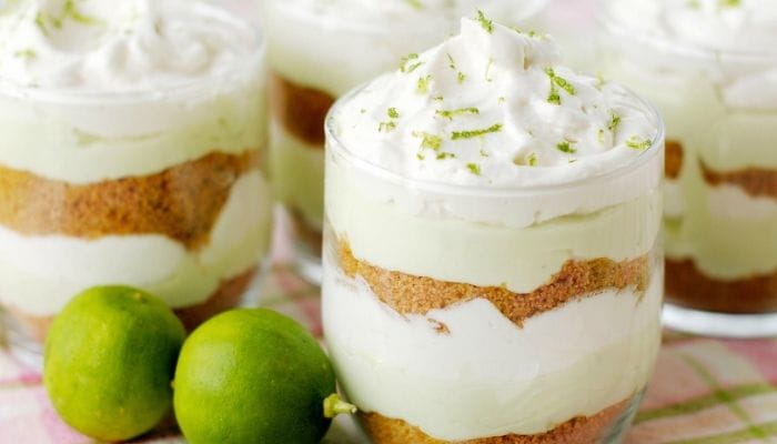 Key Lime Mousse Cups