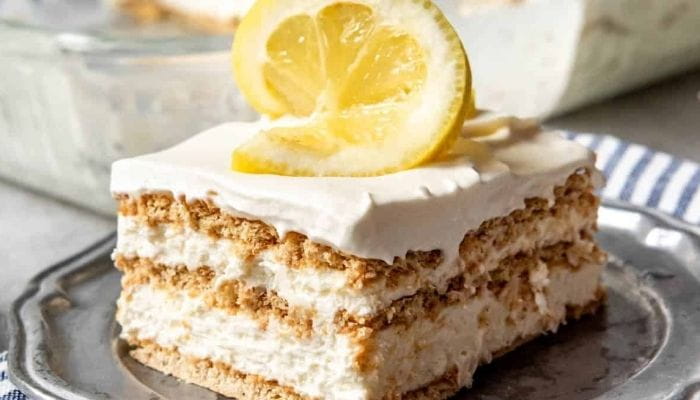Lemon Icebox Cake