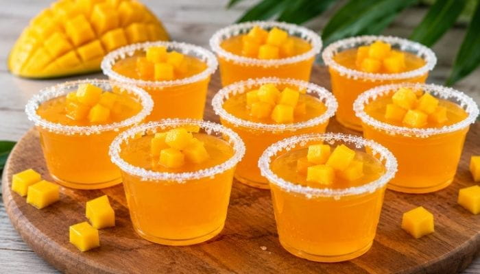 Mango Margarita Jello Shots