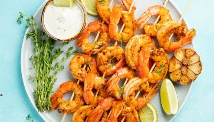 Margarita Grilled Shrimp Skewers