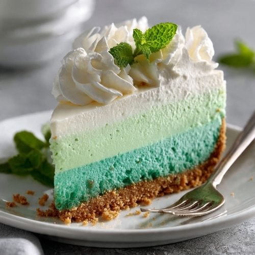 Ombre Green Cheesecake