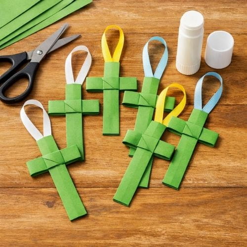 Palm Cross Bookmark Craft