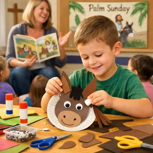 Palm Sunday Donkey Craft