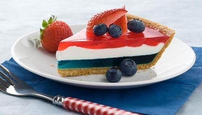 Patriotic Jello Pie