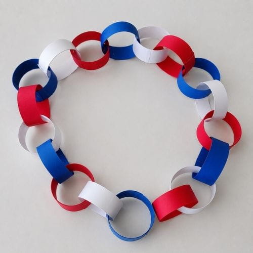 Patriotic Paper Chains