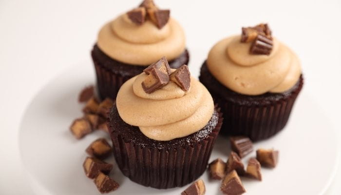Peanut Butter Chocolate Cupcakes