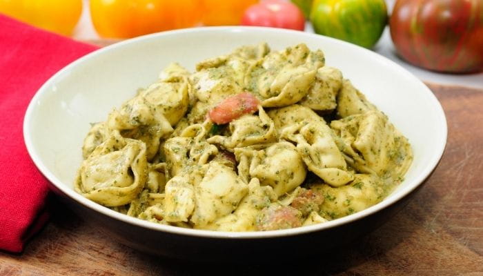 Pesto Chicken Tortellini