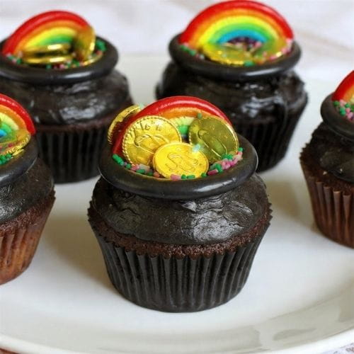 Pot of Gold Cupcakes