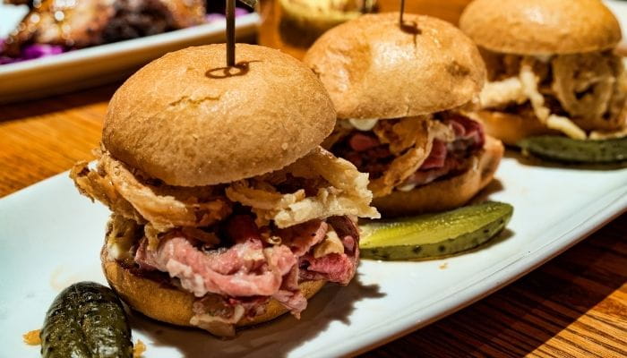 Roast Beef Sliders