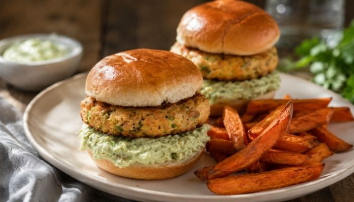 Salmon Sliders