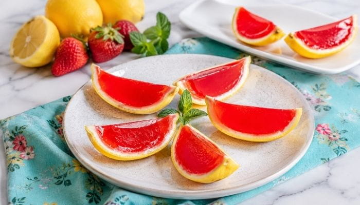 Strawberry Lemonade Jello Shots