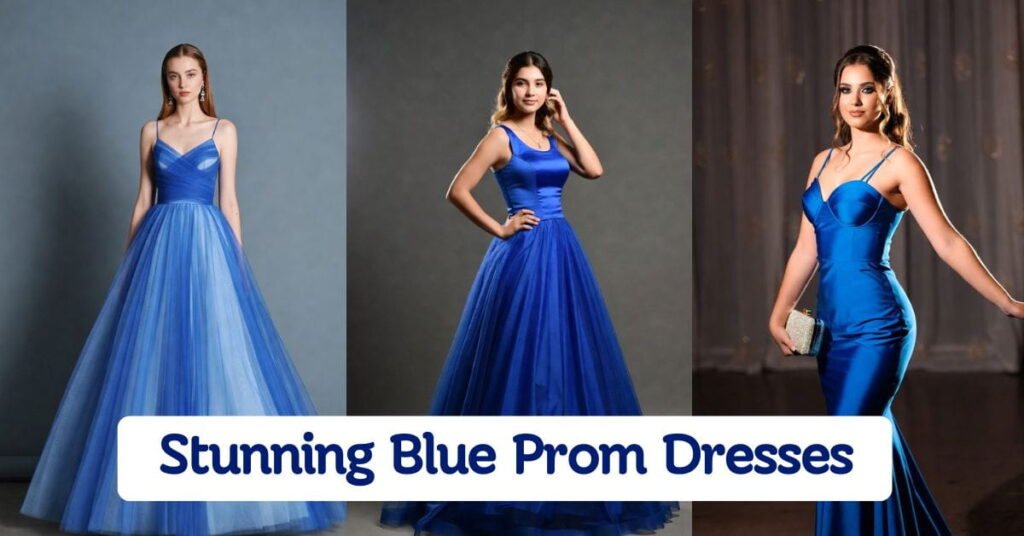 Stunning Blue Prom Dresses to Try