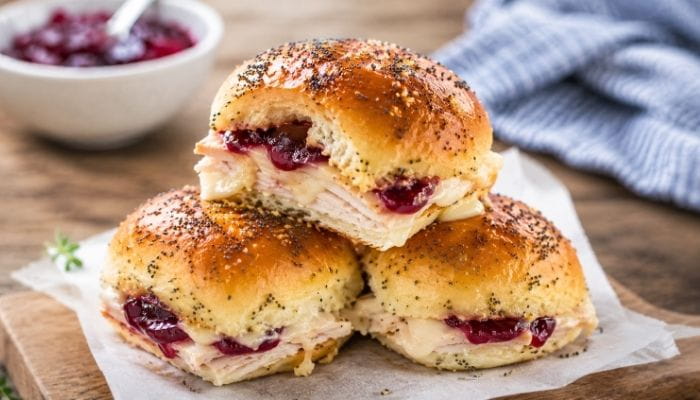 Turkey Cranberry Sliders