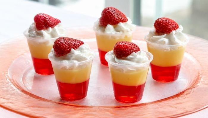 Vanilla Cream Jello Shots