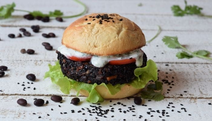 Vegan Black Bean Burger