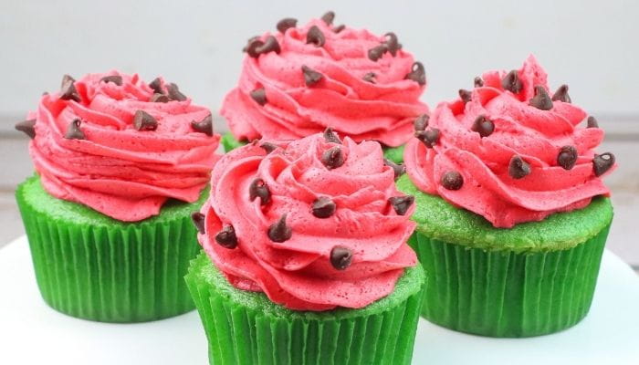 Watermelon Cupcakes