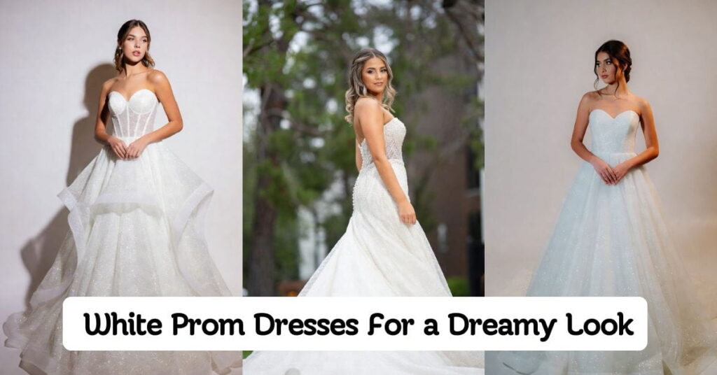 White Prom Dresses for a Dreamy Look