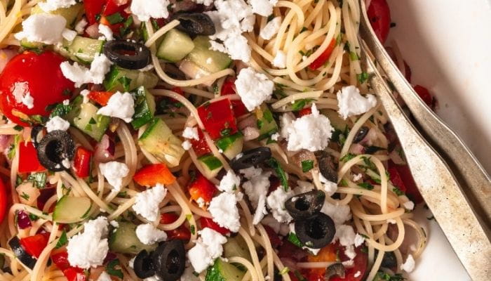 Angel Hair Pasta Salad