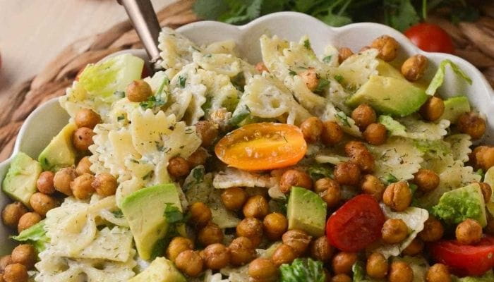 Avocado Ranch Pasta Salad