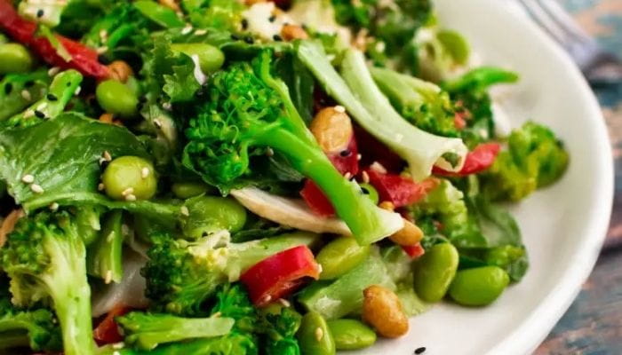 Broccoli and Edamame Salad