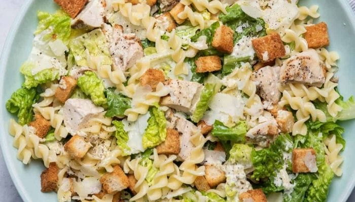 Chicken Caesar Pasta Salad