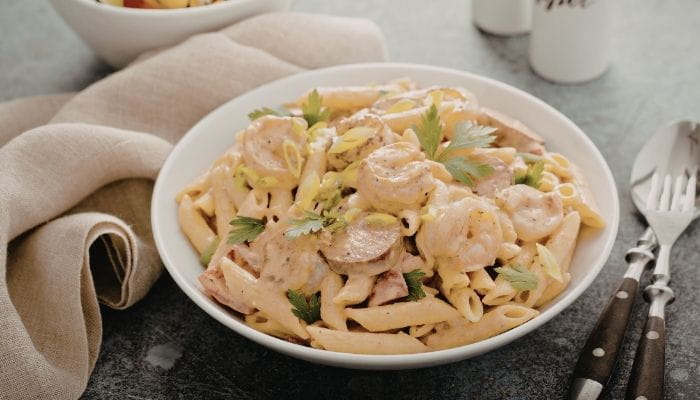 Creamy Shrimp Pasta Salad