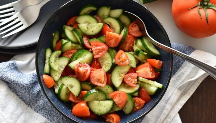 Cucumber Tomato Salad