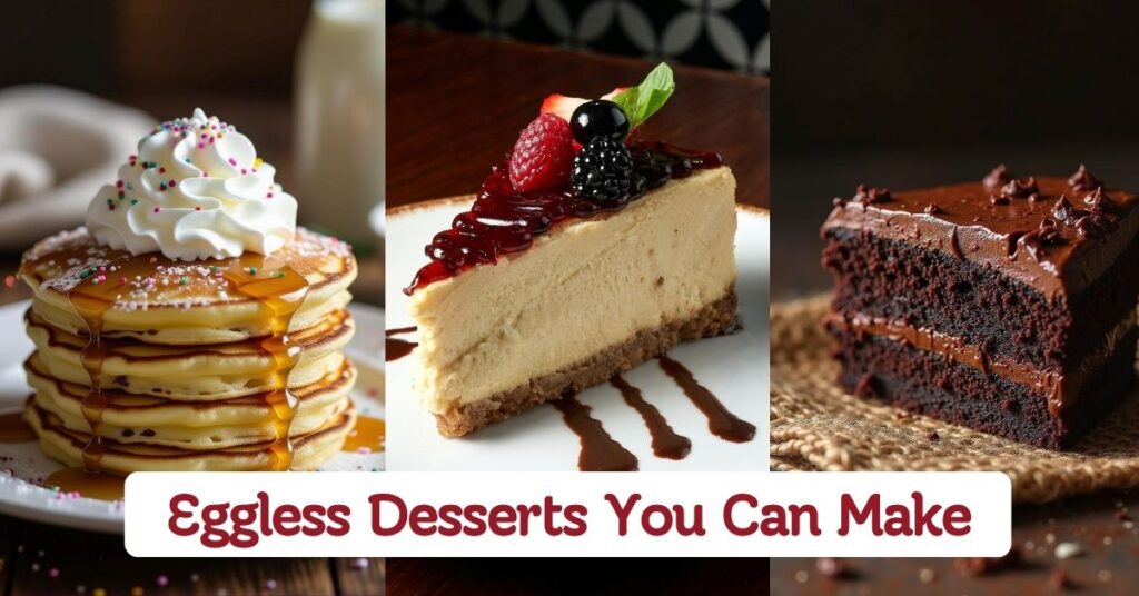 Eggless Desserts You Can Make at Home