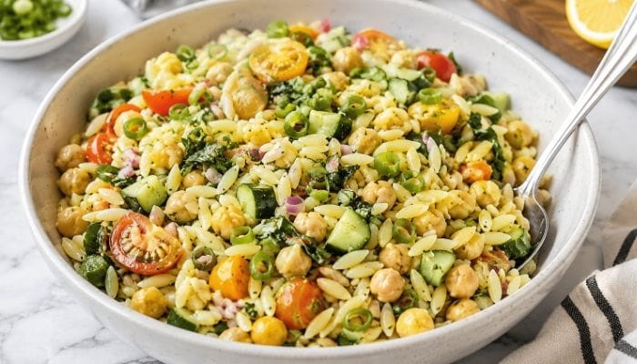 Lemon Orzo Salad