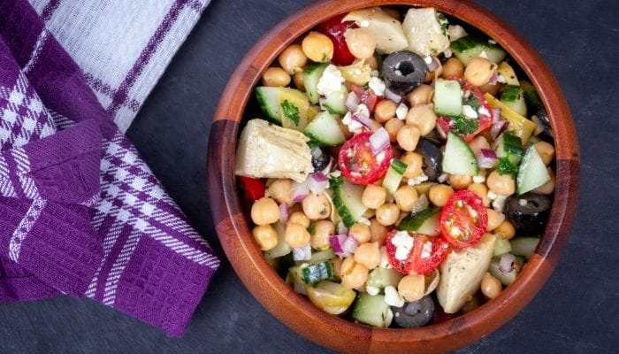 Mediterranean Chickpea Salad
