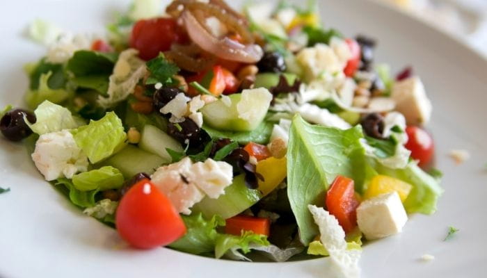 Mediterranean Lettuce Salad