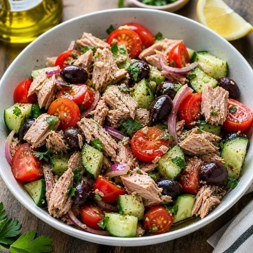 Mediterranean Tuna Salad