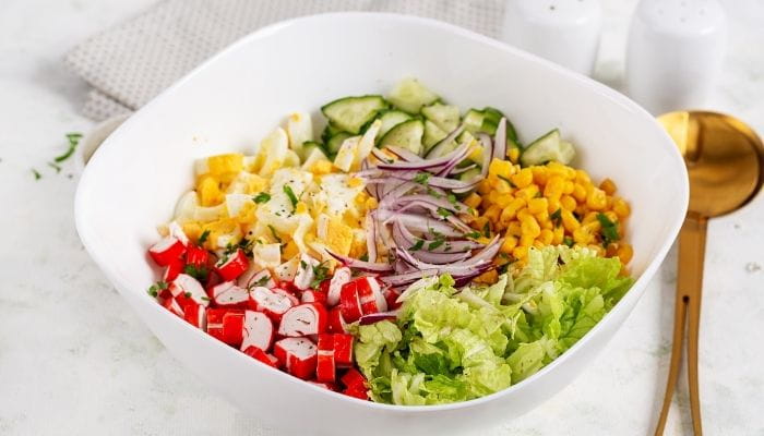 Rainbow Corn Salad