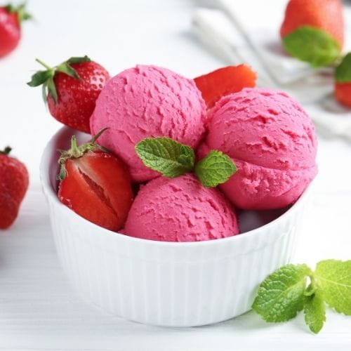 Strawberry Ice Cream