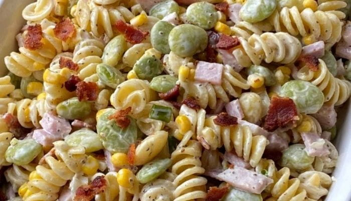 Summer Succotash Pasta Salad