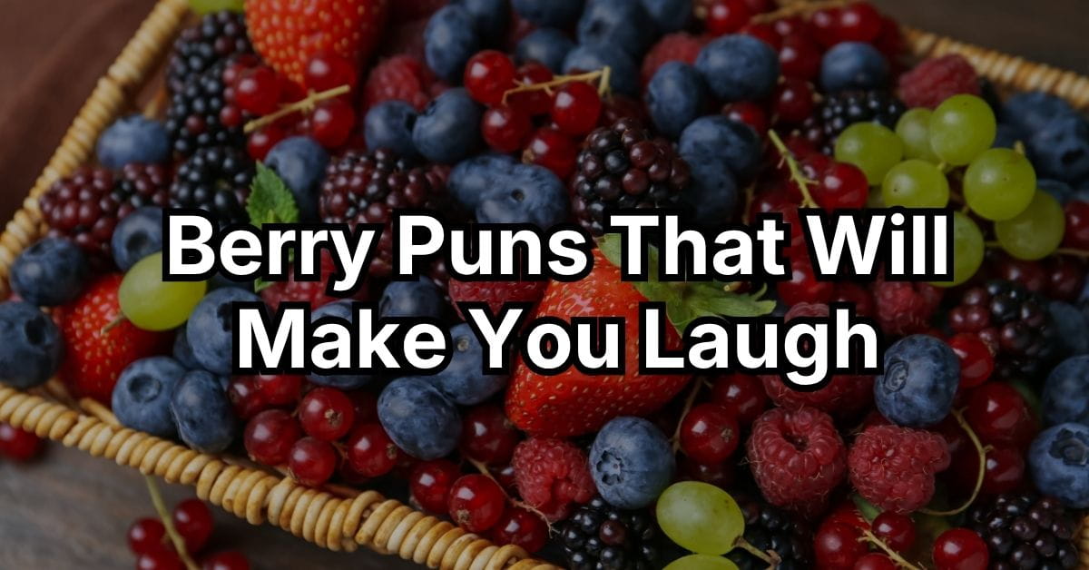 Berry Puns That Will Make You Laugh