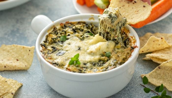 Crockpot Spinach Artichoke Dip