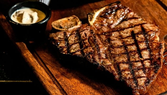 Garlic Butter Ribeye Steak