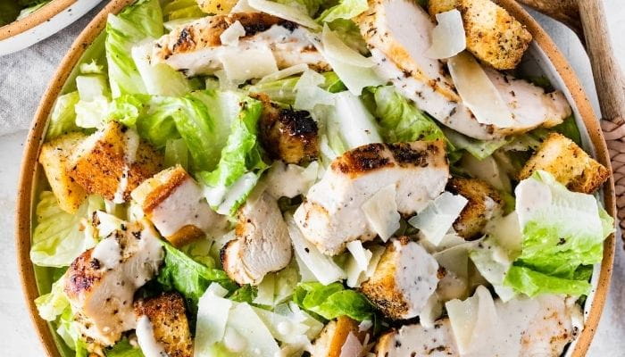 Grilled Chicken Caesar Salad