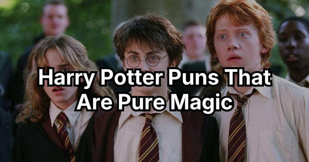 Harry Potter Puns That Are Pure Magic