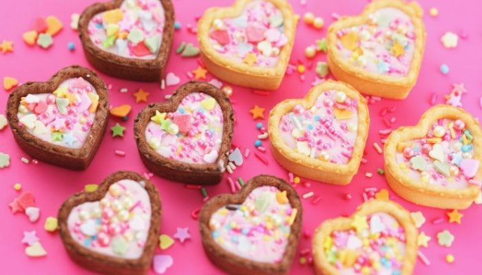 Heart-Shaped Cookies